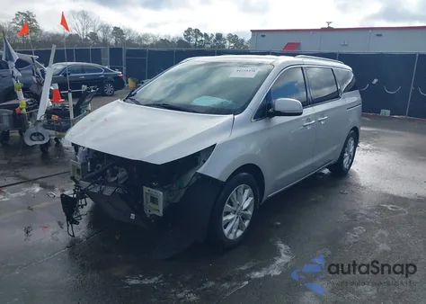 2016 Kia Sedona Ex from USA, damaged, VIN KNDMC5C1XG6140560